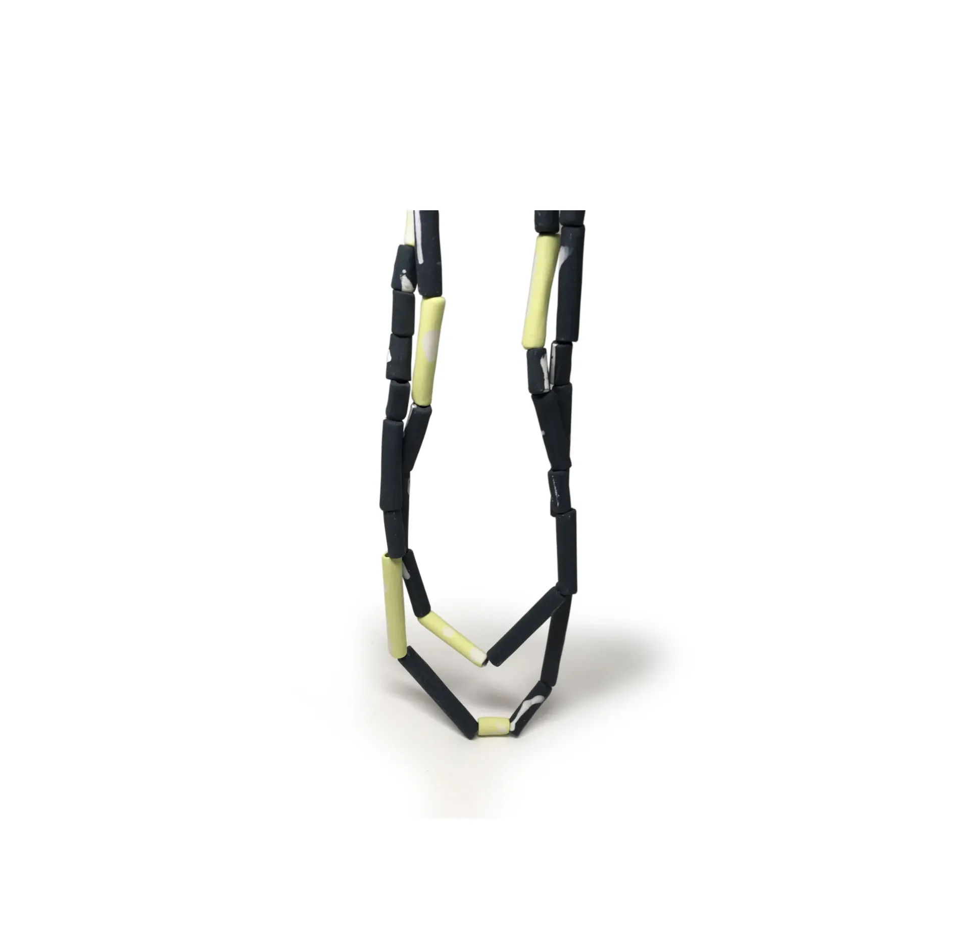 BlackGreenWhite - Necklace