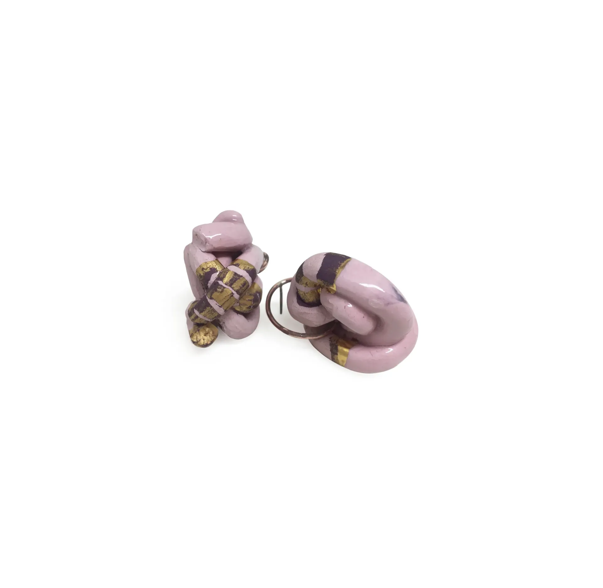 LightPinkGold - Earrings