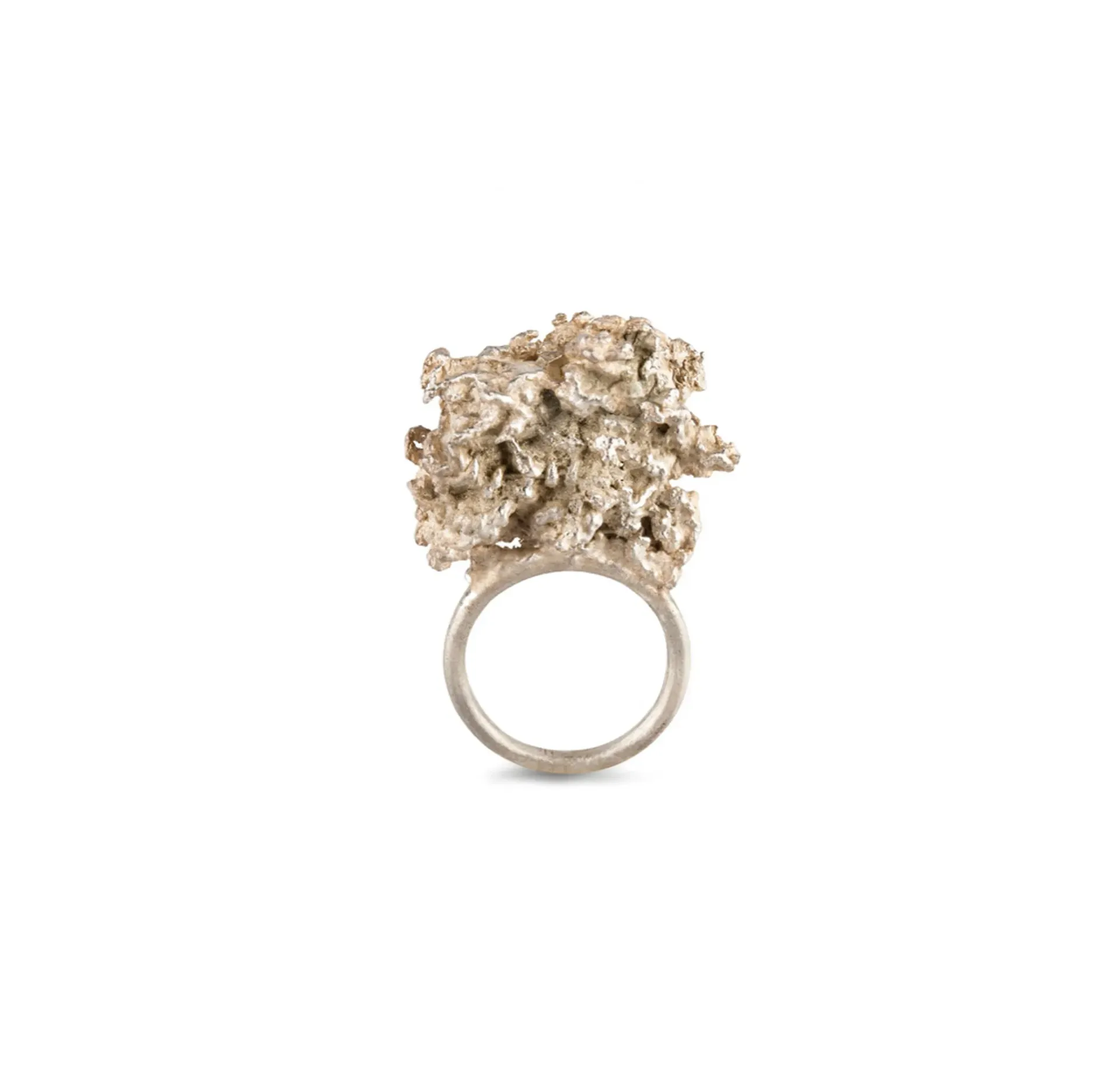 Lava T Silver - Ring
