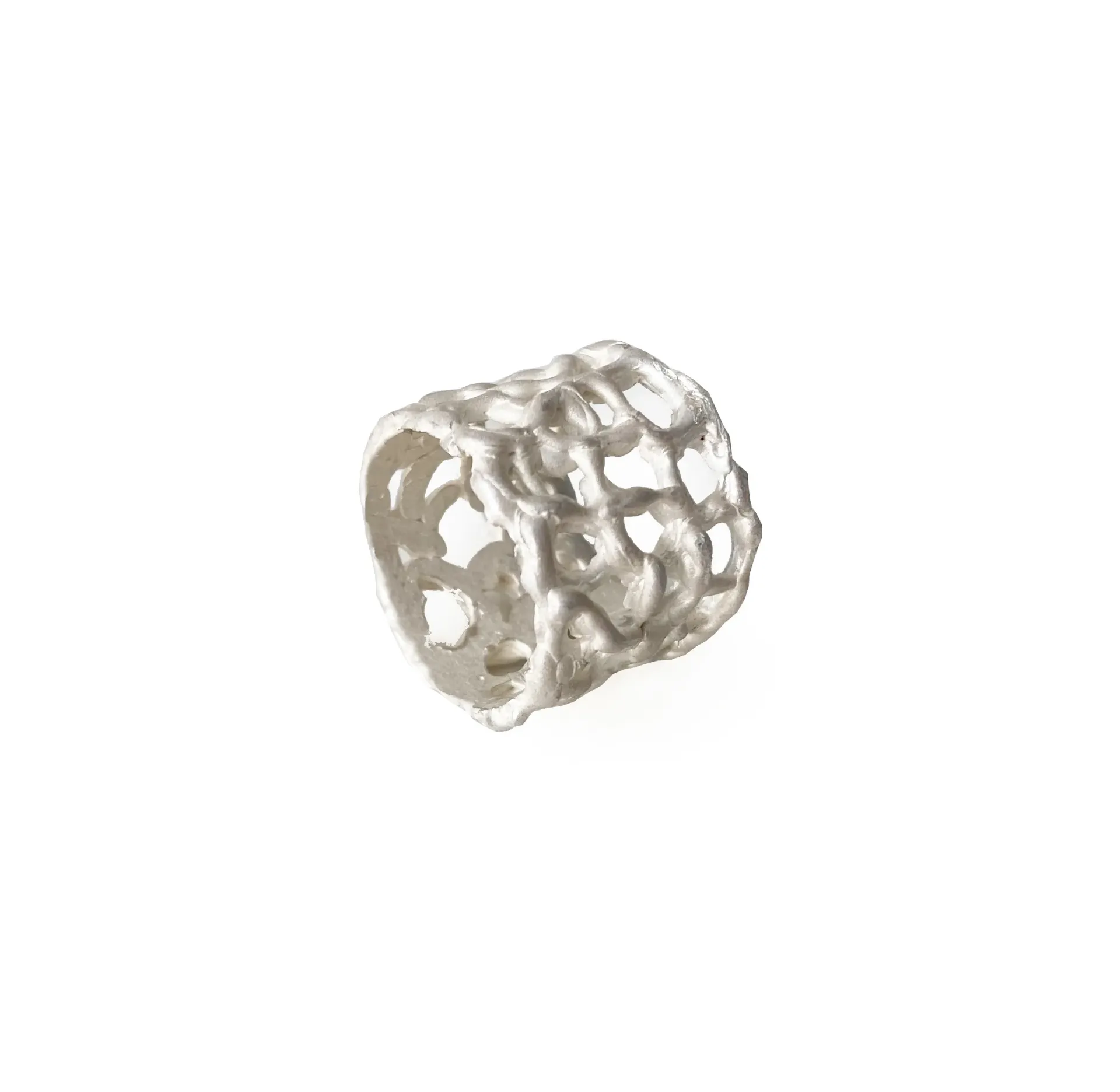 Grid'ng Silver - Ring